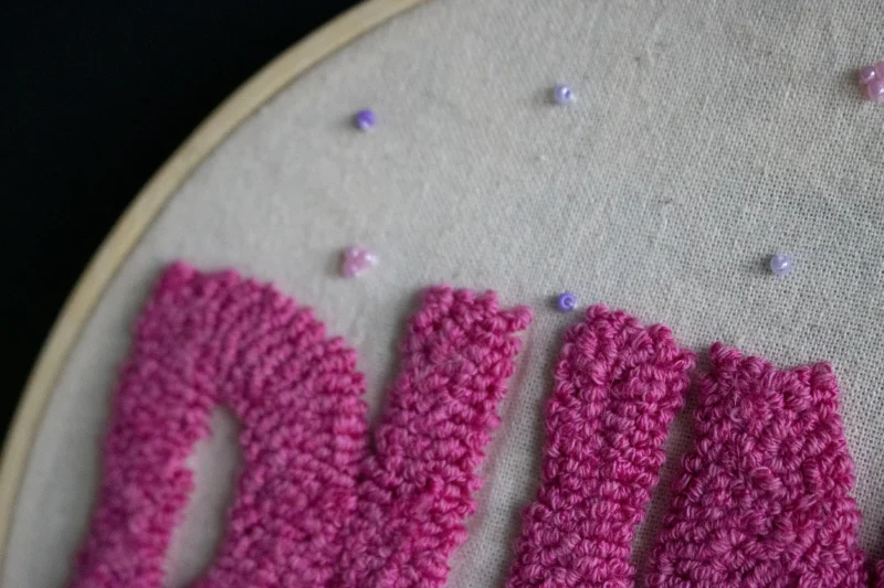 Embroidery Wall Art | Punch Needle | Home Decor