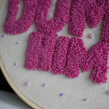 Embroidery Wall Art | Punch Needle | Home Decor