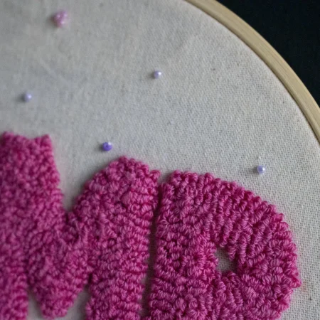 Embroidery Wall Art | Punch Needle | Home Decor