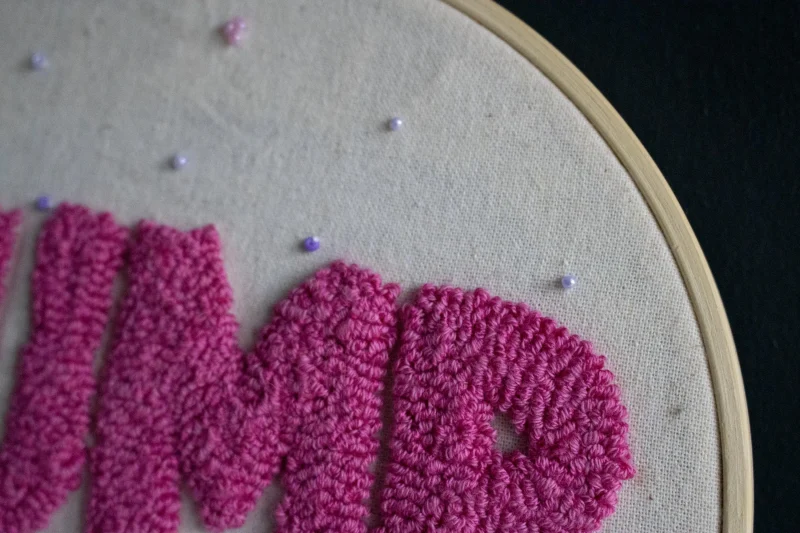 Embroidery Wall Art | Punch Needle | Home Decor