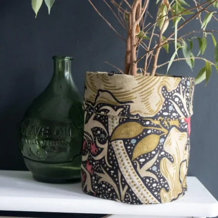 Handmade William Morris Indoor Plant Pot Cover | Vintage Home Decor