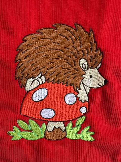 Reversible Red bug jacket