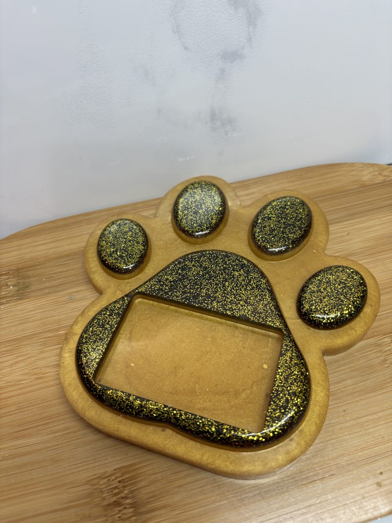 Resin Pet Paw - Open Picture Frame