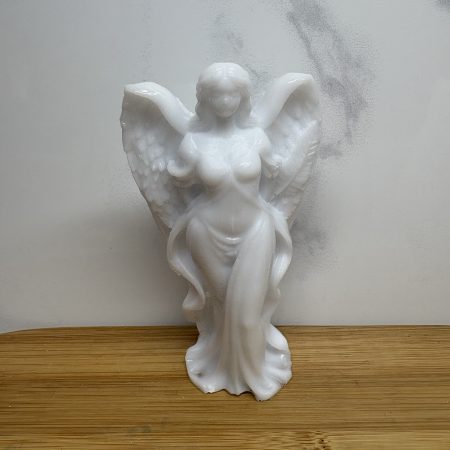 Resin Angel Figure - White