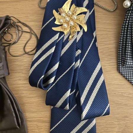 Elegant and Unique Blue Necktie