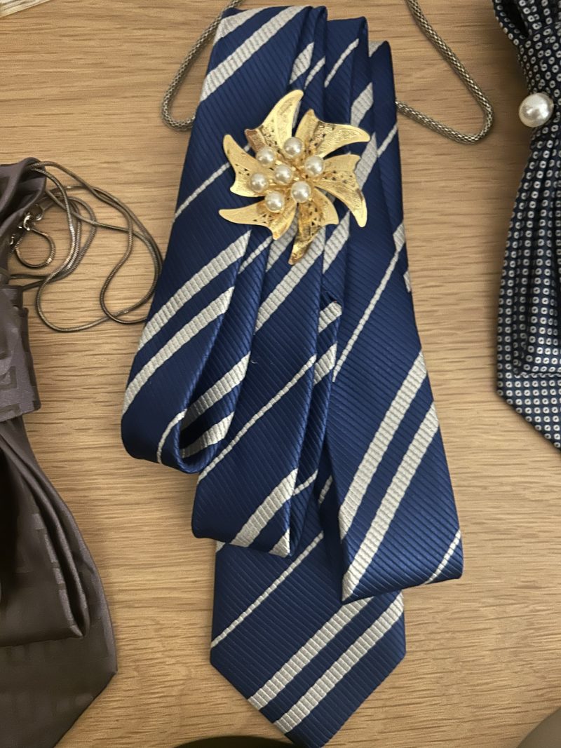 Elegant and Unique Blue Necktie