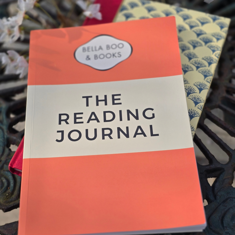 Retro Reading Journal: A5 - 120 Pages - Soft Cover + Free Bookmark