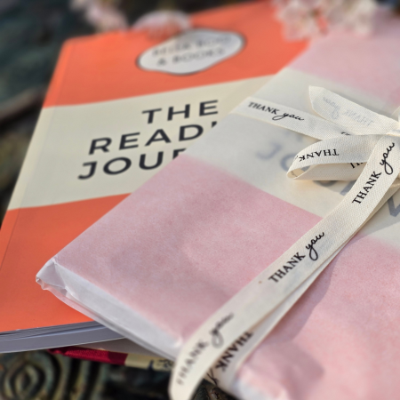 Retro Reading Journal: A5 - 120 Pages - Soft Cover + Free Bookmark