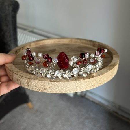 Handmade beaded tiara