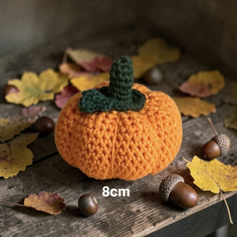 Crochet Halloween Pumpkin Decorations