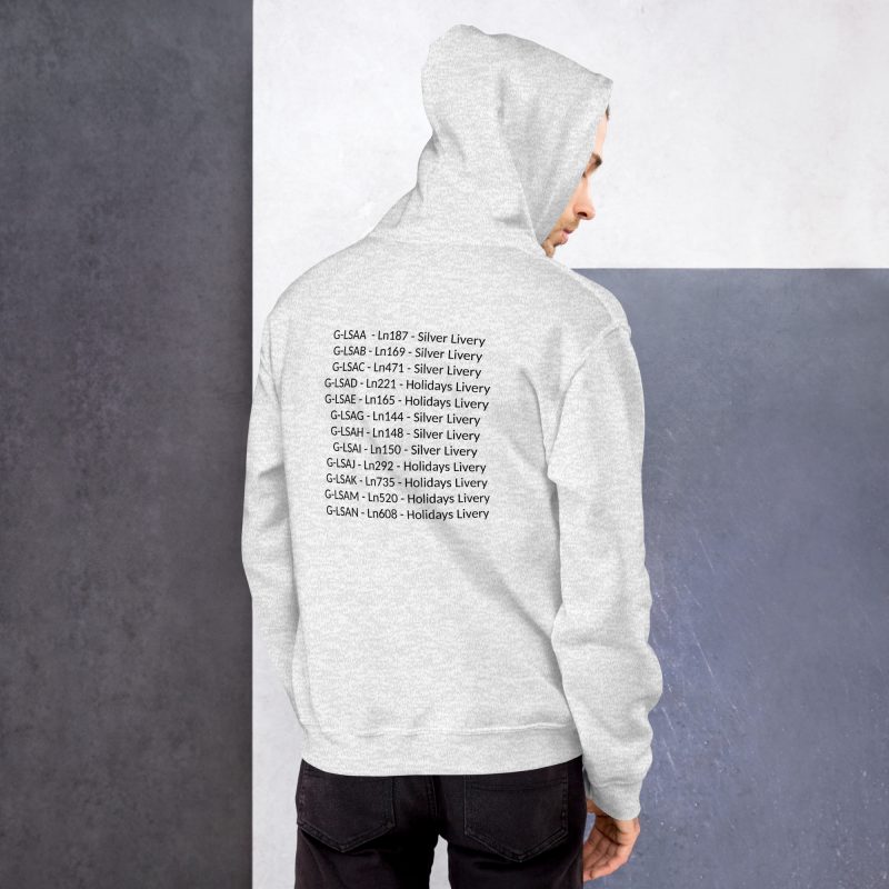 Jet2 Boeing 757 Aviation Hoodie | Cotton Blend 5 Colours Made To Order