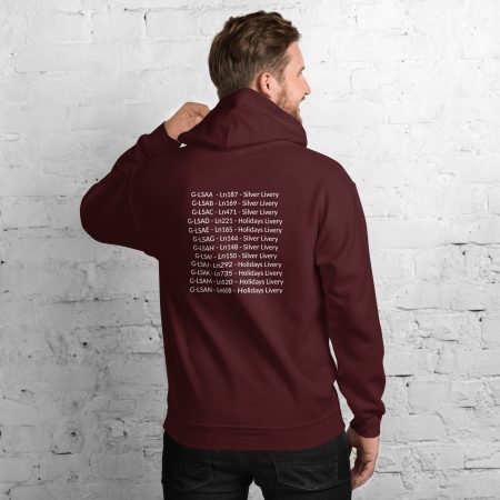 Jet2 Boeing 757 Aviation Hoodie | Cotton Blend 5 Colours Made To Order