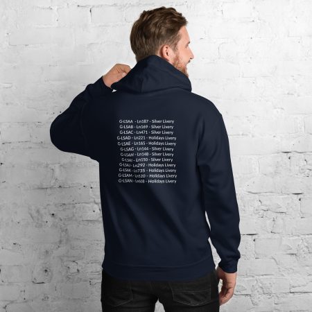Jet2 Boeing 757 Aviation Hoodie | Cotton Blend 5 Colours Made To Order