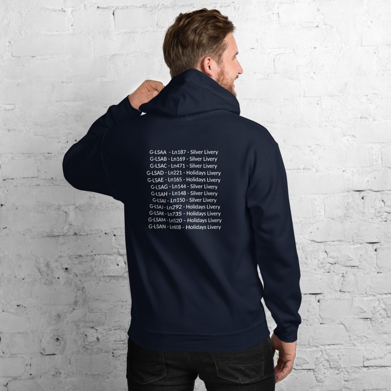 Jet2 Boeing 757 Aviation Hoodie | Cotton Blend 5 Colours Made To Order