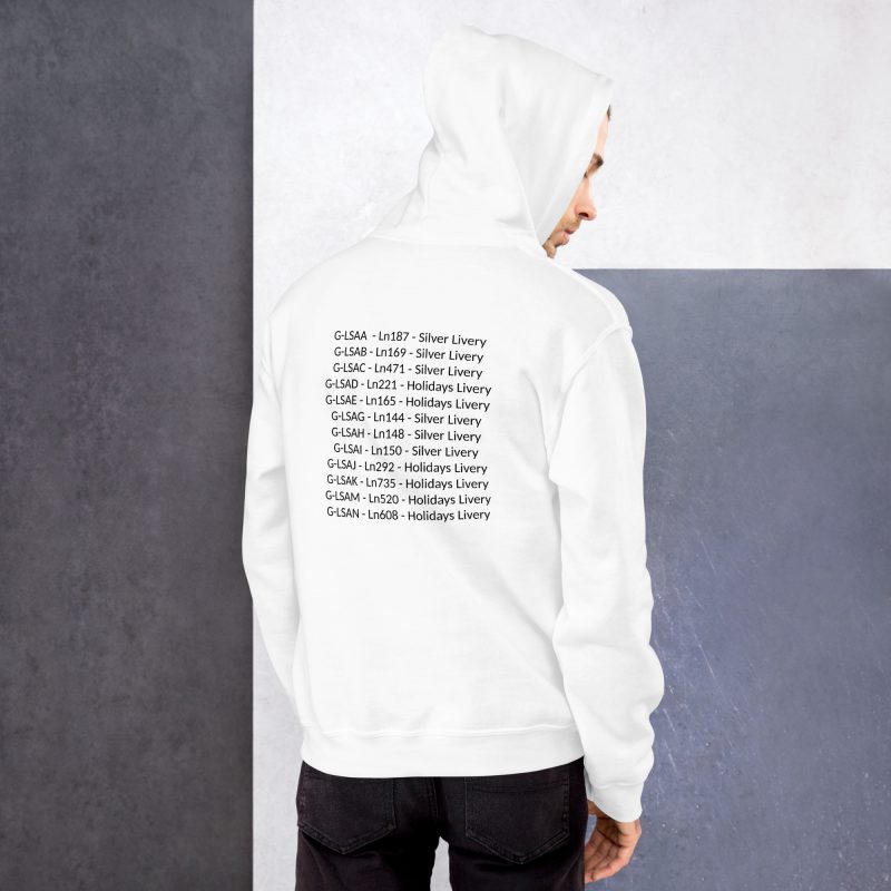 Jet2 Boeing 757 Aviation Hoodie | Cotton Blend 5 Colours Made To Order