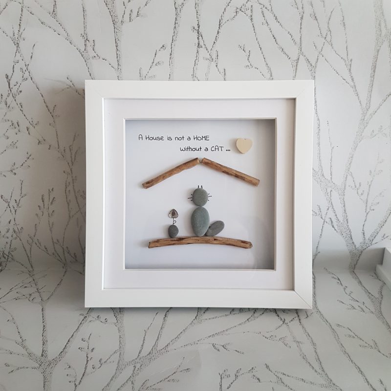 Cat Pebble Art | Cat related gifts