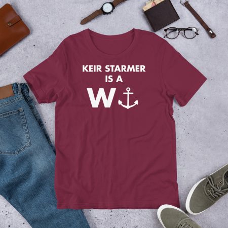 Keir Starmer Political Satire T-Shirt | 100% Cotton S-2XL 8 Colours Anti-Labour Style