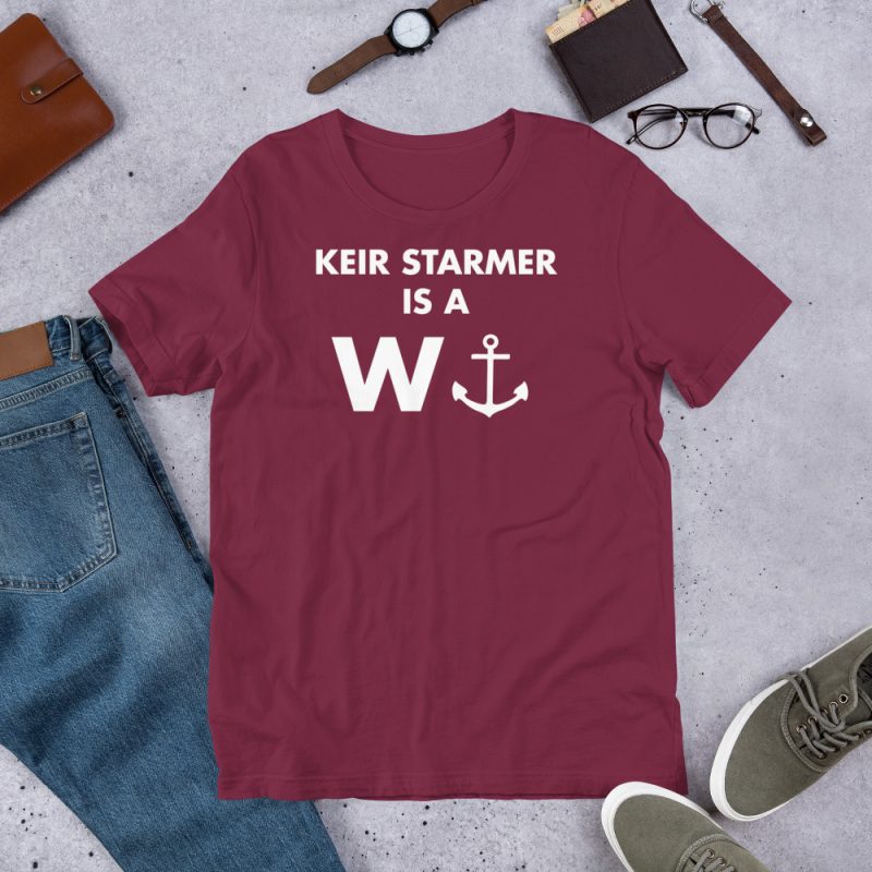 Keir Starmer Political Satire T-Shirt | 100% Cotton S-2XL 8 Colours Anti-Labour Style