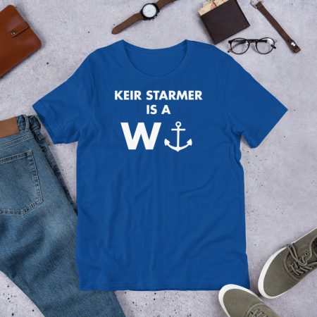 Keir Starmer Political Satire T-Shirt | 100% Cotton S-2XL 8 Colours Anti-Labour Style
