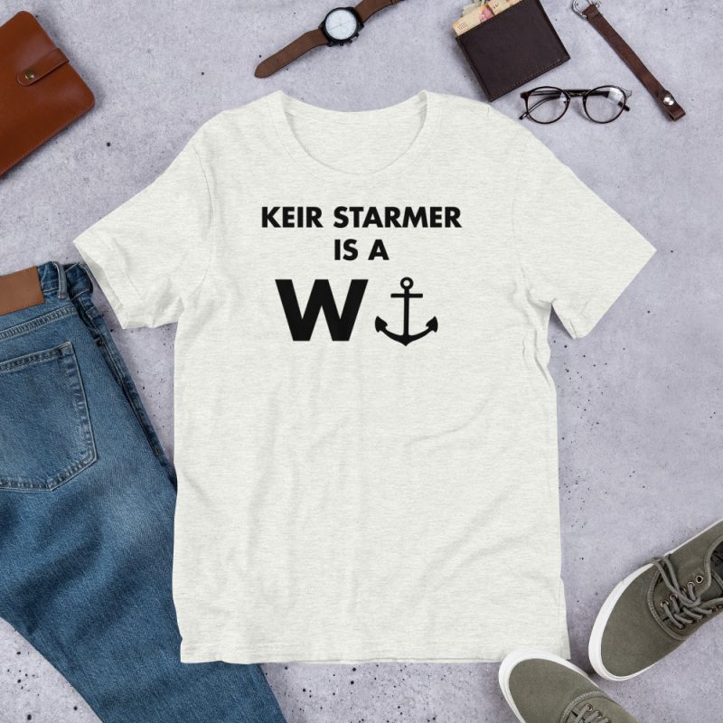 Keir Starmer Political Satire T-Shirt | 100% Cotton S-2XL 8 Colours Anti-Labour Style