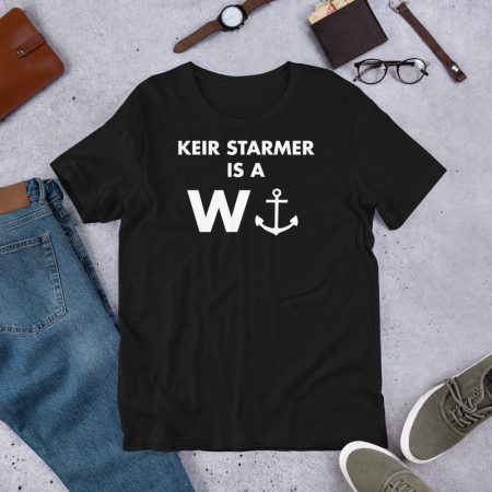 Keir Starmer Political Satire T-Shirt | 100% Cotton S-2XL 8 Colours Anti-Labour Style