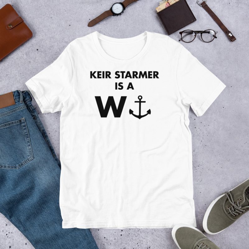 Keir Starmer Political Satire T-Shirt | 100% Cotton S-2XL 8 Colours Anti-Labour Style