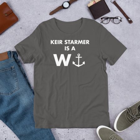 Keir Starmer Political Satire T-Shirt | 100% Cotton S-2XL 8 Colours Anti-Labour Style