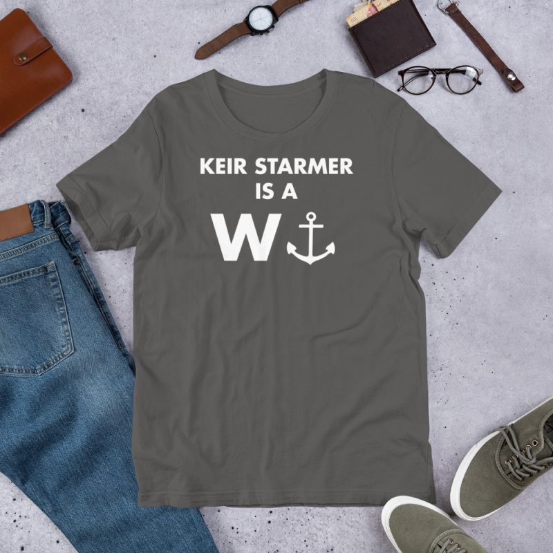 Keir Starmer Political Satire T-Shirt | 100% Cotton S-2XL 8 Colours Anti-Labour Style