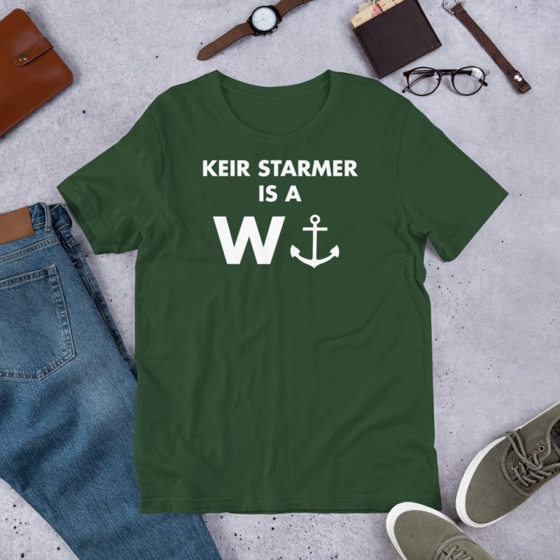 Keir Starmer Political Satire T-Shirt | 100% Cotton S-2XL 8 Colours Anti-Labour Style