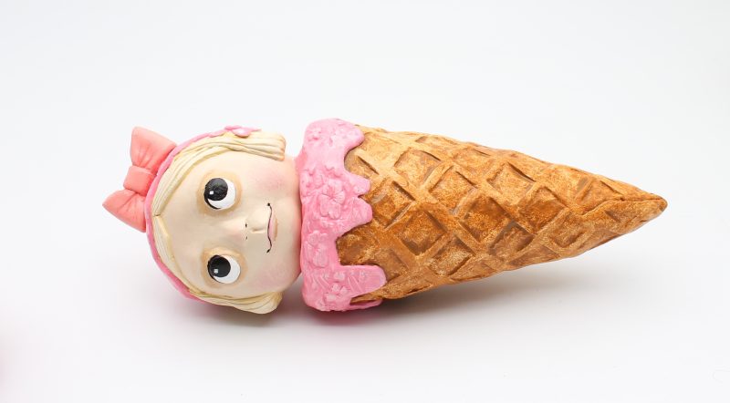 Handmade OOAK Art Doll Vivi Vanilla from Sweet Oddities Collection