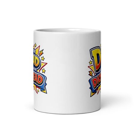 Funny Dad Ceramic Mug – White 11oz Cheeky Comic Style Father’s Day Gift