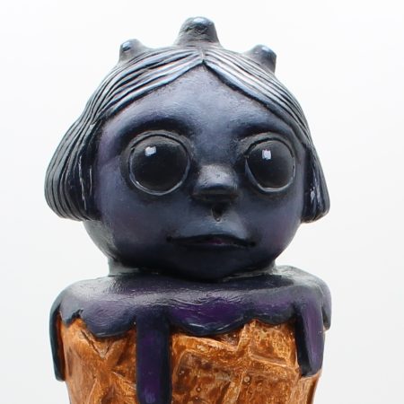 Mira Midnight Handmade Art Doll from Sweet Oddities Collection