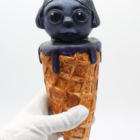 Mira Midnight Handmade Art Doll from Sweet Oddities Collection
