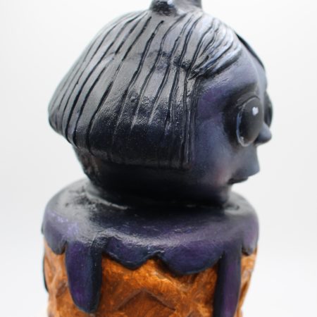 Mira Midnight Handmade Art Doll from Sweet Oddities Collection