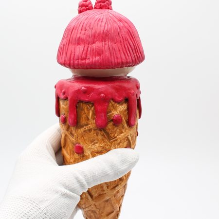Ruby Ripple Handmade Clay Sweetheart from Sweet Oddities Collection
