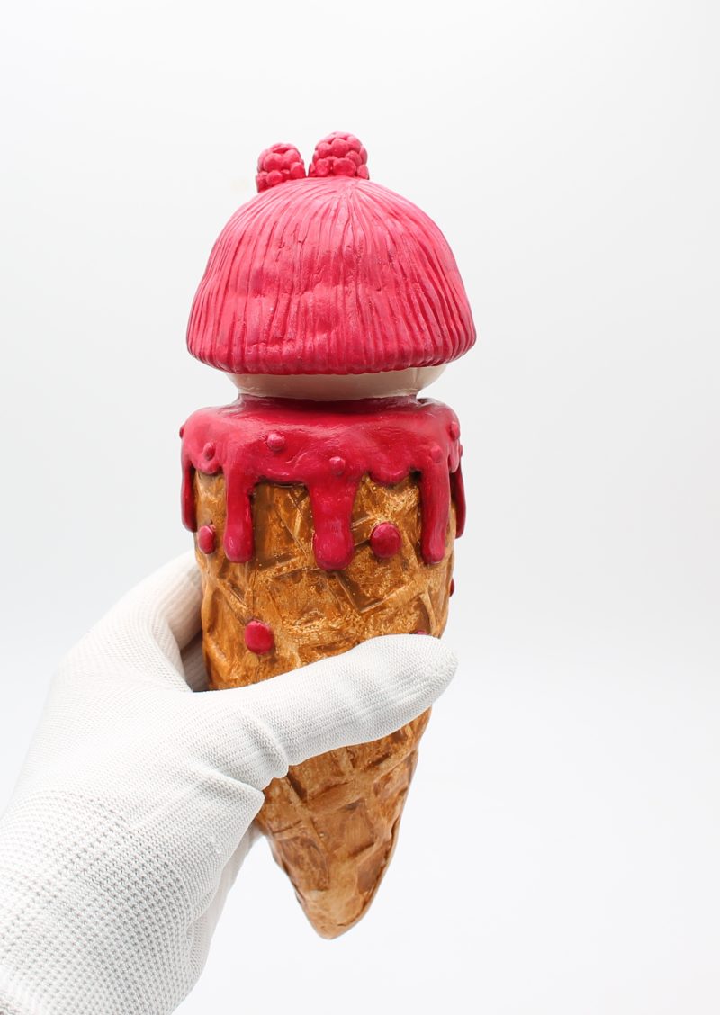 Ruby Ripple Handmade Clay Sweetheart from Sweet Oddities Collection