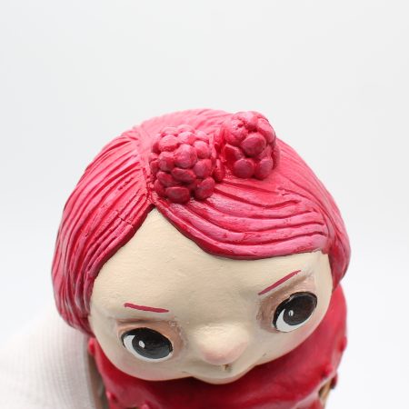 Ruby Ripple Handmade Clay Sweetheart from Sweet Oddities Collection