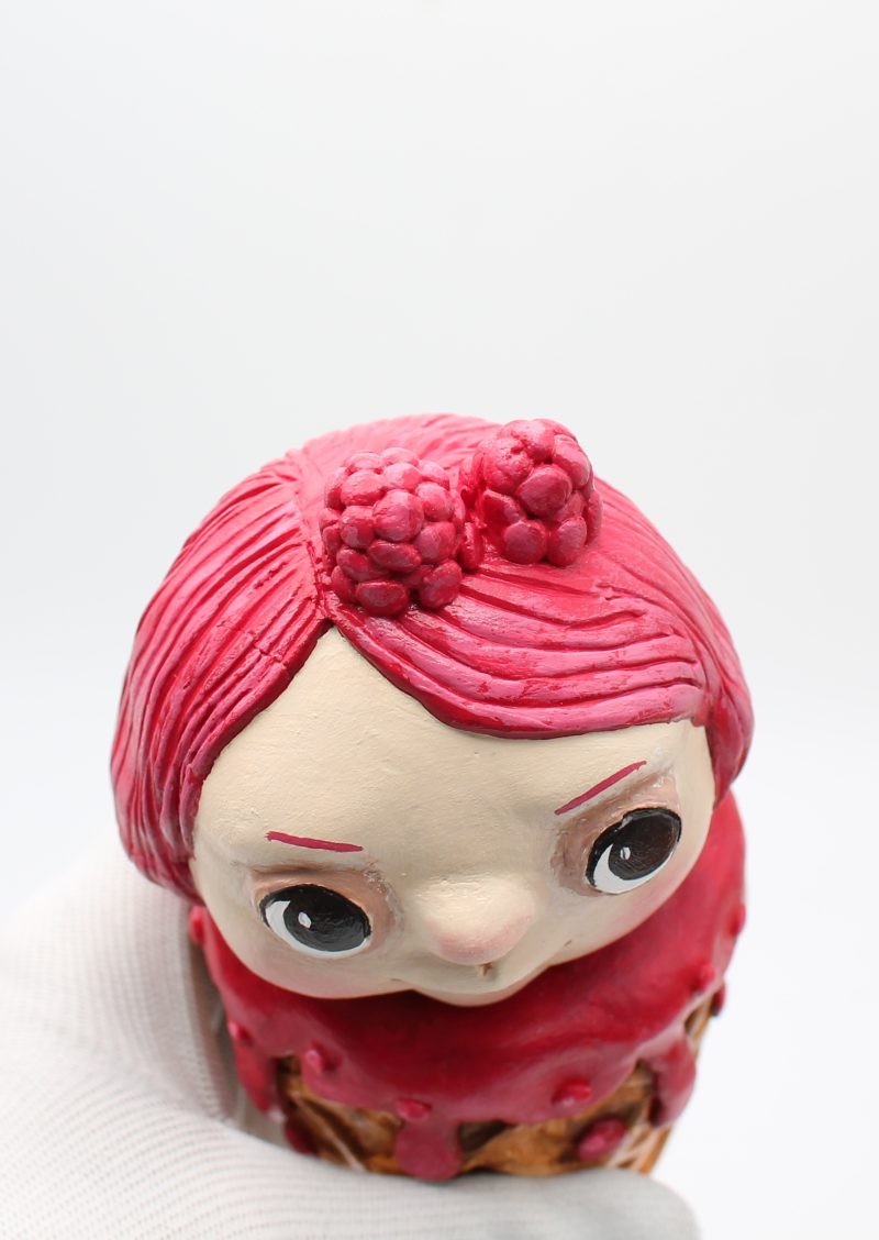Ruby Ripple Handmade Clay Sweetheart from Sweet Oddities Collection