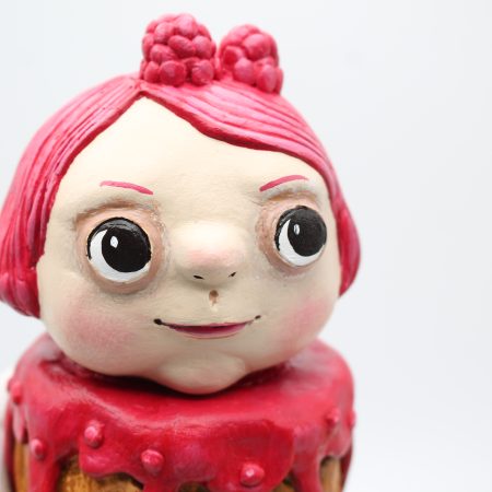 Ruby Ripple Handmade Clay Sweetheart from Sweet Oddities Collection