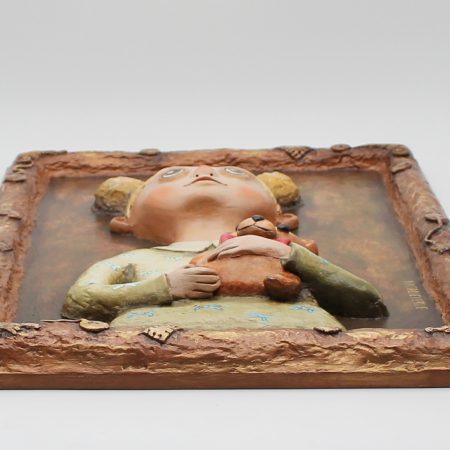 Lunette Mothveil 3D Relief Portrait from Guardians of the Unseen Series