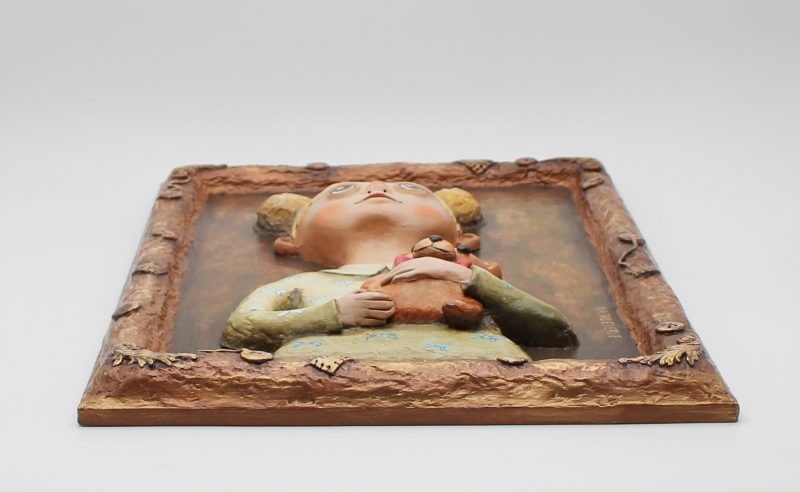 Lunette Mothveil 3D Relief Portrait from Guardians of the Unseen Series
