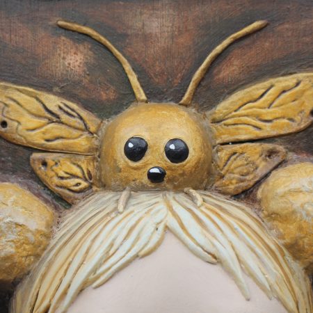 Lunette Mothveil 3D Relief Portrait from Guardians of the Unseen Series