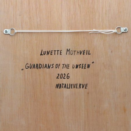 Lunette Mothveil 3D Relief Portrait from Guardians of the Unseen Series
