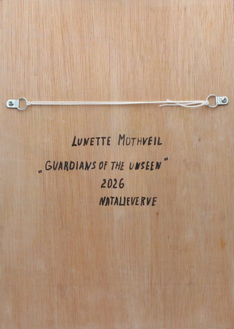 Lunette Mothveil 3D Relief Portrait from Guardians of the Unseen Series
