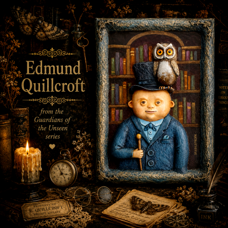 Edmund Quillcroft 3D Portrait from Guardians of the Unseen Series