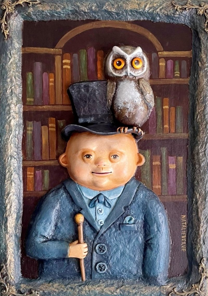 Edmund Quillcroft 3D Portrait from Guardians of the Unseen Series