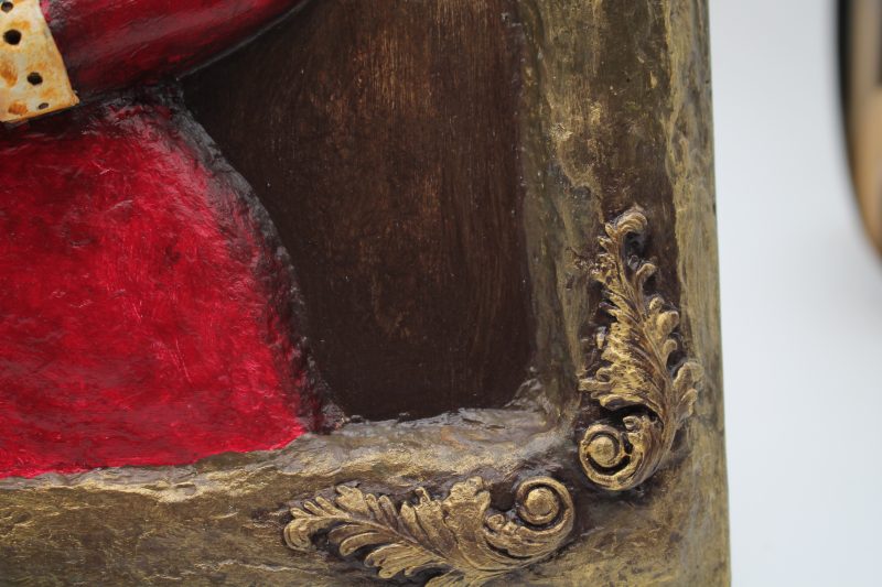 Clara Nightfeather 3D Sculptural Portrait, Ready to Hang