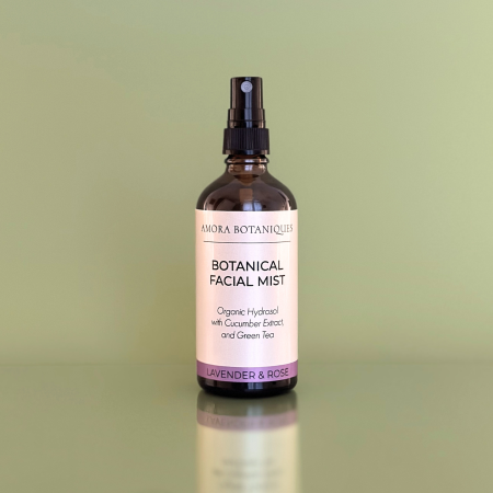 Organic Lavender Rose Face Mist | Botanical Hydrosol Blend