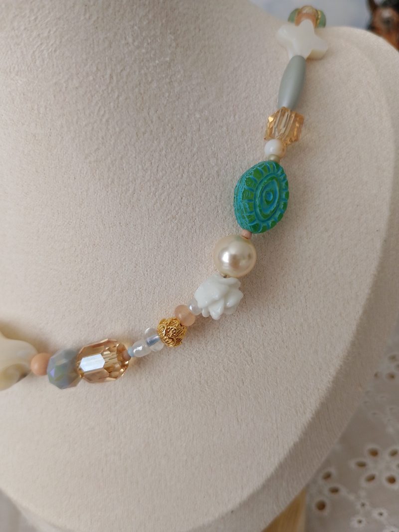 Shell Pearl Necklace