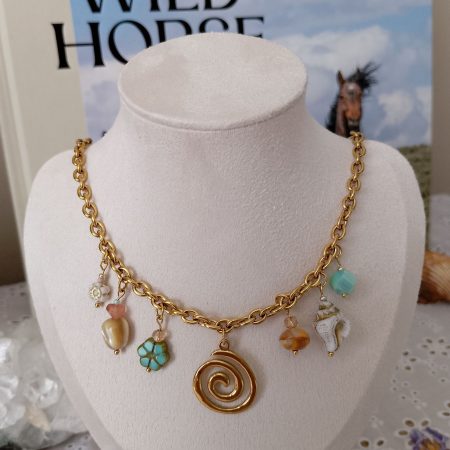 Gold Charm Necklace